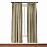 OLIVE Luxury Textured Faux Linen Curtain