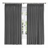 LHZ Polyester Cotton Silk Curtain Drapery