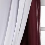 size Layered Curtain Mix & Match Elegance