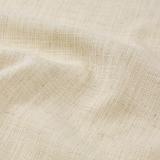 AMARA Polyester Linen Curtain Drapery With Decorative Trim Custom Sold Per Pair