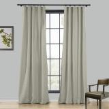 默认描述LIZ 4-in-1 Header Type Polyester Linen Curtain Drapery Custom
