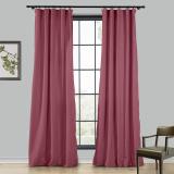 默认描述LIZ 4-in-1 Header Type Polyester Linen Curtain Drapery Custom