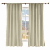 LIZ Polyester Linen Curtain Drapery Custom