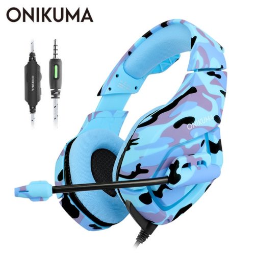 ONIKUMA K1 casque ゲーミングヘッドセット Pc ゲーマーステレオイヤホンヘッドホンマイク PS4 新 Xbox One ゲームパッドのためのラップトップのタブレット