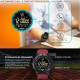 Uhoofit Fitness Tracker Digital Sports Bluetooth Smart Watch Pedometer Call Message Reminder Smartwatch Men Boys for IOS Android