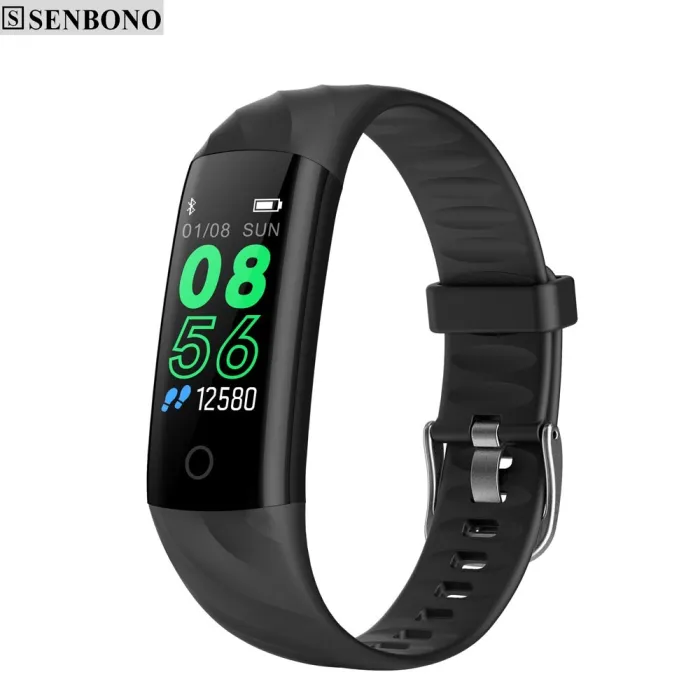SENBONO S5 Smart Band Sport uhr IP68 Wasserdicht Herz Rate Fitness Armband Blutdruck Monitor Aktivität Tracker für IOS
