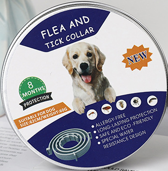 flea and tick prevention collar for dogs cats 100% natural 2 pack