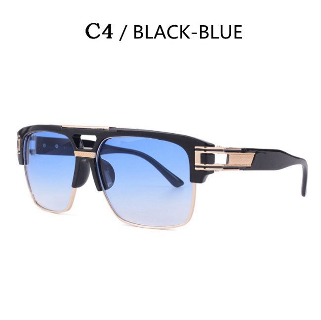 polarized sunglasses mens gradient lens grandmaster classic vintage retro fashion design sun glasses for men