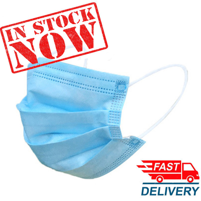 Filter 3-ply Disposable Face Mask Personal protection dust-proof Anti Spittle Eye Mask for Earloop