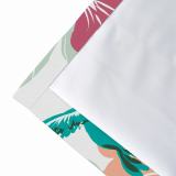 Floral Print Polyester Linen Curtain Drapery FRANCA