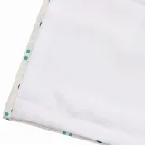 CAMELLIA Geometric Print Polyester Linen Roman Shade