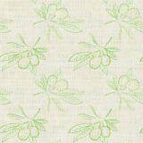 Nature Print Polyester Linen Curtain Drapery ATTICUS