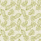 Nature Print Polyester Linen Curtain Drapery JASPER