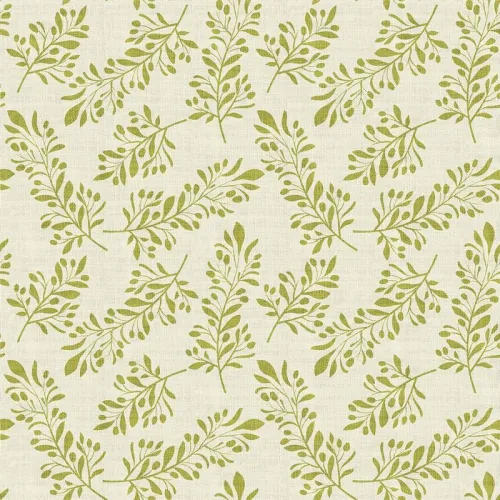 Nature Print Polyester Linen Curtain Drapery JASPER
