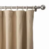 Floral Print Polyester Linen Curtain Drapery BENJIMAN