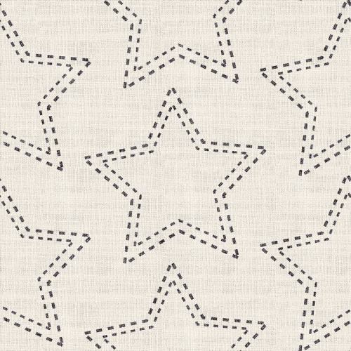 Geometric Print Polyester Linen Curtain Drapery BAOBEI