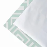 Geometric Print Polyester Linen Curtain Drapery ATELIER