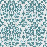 Nature Print Polyester Linen Curtain Drapery ARLO