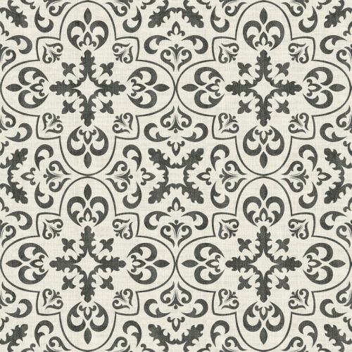 Geometric Print Polyester Linen Curtain Drapery MOBILIZATION