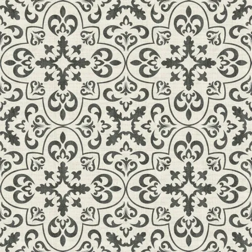 Geometric Print Polyester Linen Curtain Drapery MOBILIZATION