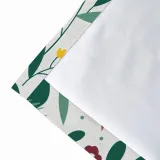 Floral Print Polyester Linen Curtain Drapery ANCHOR