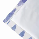 Abstract Print Polyester Linen Curtain Drapery GRANVILLE