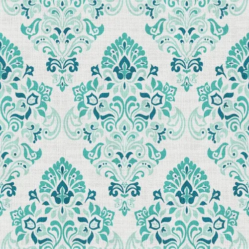 Nature Print Polyester Linen Curtain Drapery ELIJAH