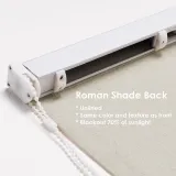 EDITH Waterproof Rustproof Fading Resistant Roman Shade