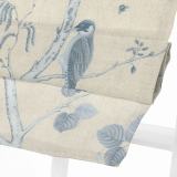 LUNA Rural Pastoral Print Polyester Cotton Roman Shade