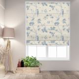 LUNA Rural Pastoral Print Polyester Cotton Roman Shade