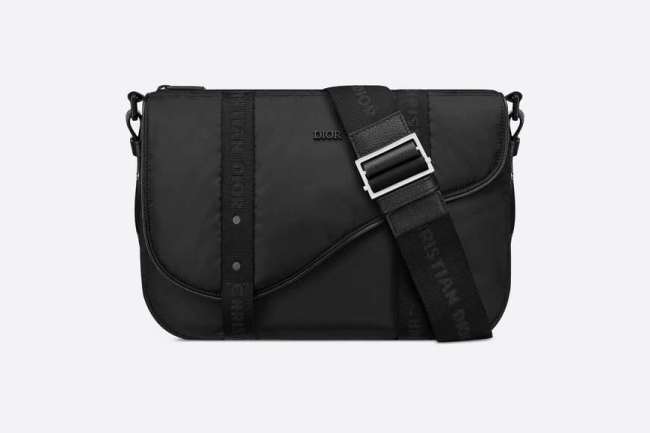 Dior Messenger Bag Black Nylon