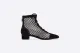 Naughtily-D Ankle Boot Black Suede Calfskin