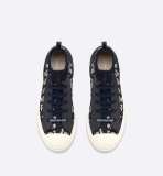 Walk'n'Dior Sneaker Blue Dior Oblique Technical Mesh