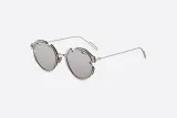 DiorBreaker Silver-Mirrored Pantos Sunglasses