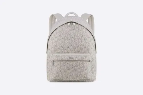 Rider Backpack Beige Dior Oblique Jacquard