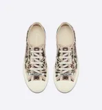 Walk'n'Dior Sneaker Multicolor Cotton with Rosa Mutabilis Embroidery