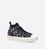 Walk'n'Dior Sneaker Blue Dior Oblique Technical Mesh