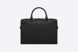 Briefcase Black Grained Calfskin