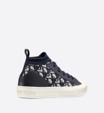 Walk'n'Dior Sneaker Blue Dior Oblique Technical Mesh