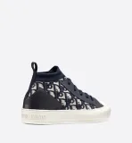 Walk'n'Dior Sneaker Blue Dior Oblique Technical Mesh