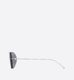 DiorChroma1 Gray Pilot Sunglasses