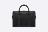 Briefcase Black Grained Calfskin
