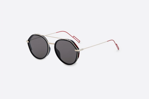 Dior0219S Black Round Sunglasses