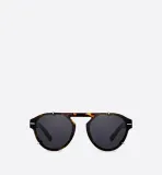 BlackTie254S Brown Tortoiseshell-Effect Pantos Sunglasses