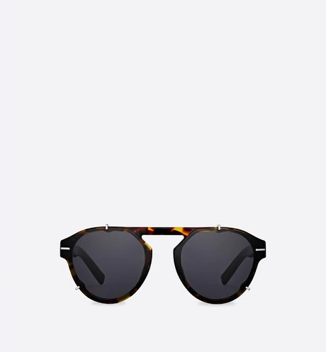 BlackTie254S Brown Tortoiseshell-Effect Pantos Sunglasses