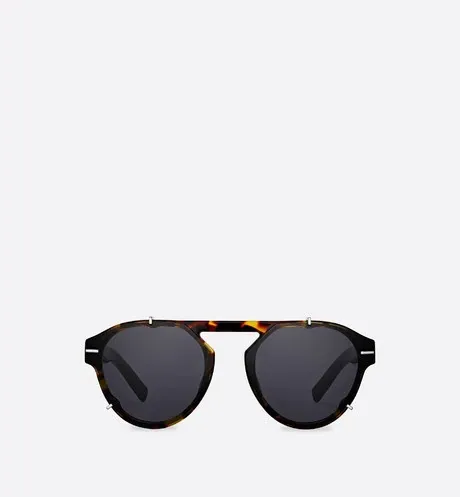 BlackTie254S Brown Tortoiseshell-Effect Pantos Sunglasses