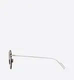DiorBreaker Silver-Mirrored Pantos Sunglasses