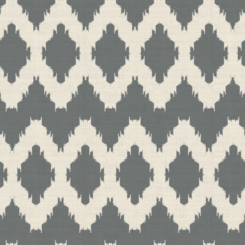 Geometric Print Polyester Linen Curtain Drapery HENRY