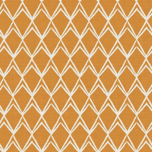 Geometric Print Polyester Linen Curtain Drapery JULIAN