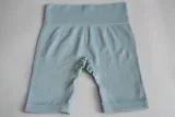Sports Yoga Plain Bra and High Waist Shorts Set